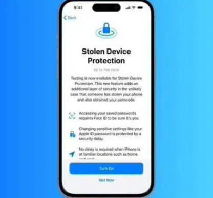 临汾苹果授权维修店分享被盗设备保护功能开启方法 