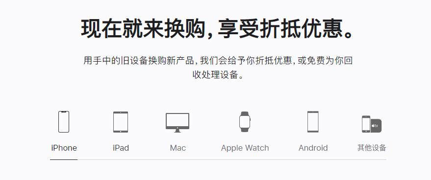 临汾苹果手机维修分享iPhone以旧换新的去处 